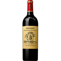 Photographie d'une bouteille de vin rouge chateau angelus aoc rouge 2011 75 cl