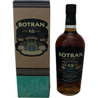 Photographie d'une bouteille de Rhum Botran 15 ans