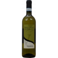 Photographie d'une bouteille de vin blanc Pinot Grigio Alfabeto Venezie DOC