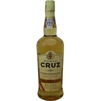 Photographie d'une bouteille de Porto Cruz Blanc