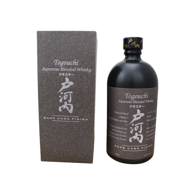 Photographie d'une bouteille de Whisky Togouchi Saké Cask Finish