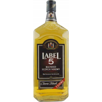 Photographie d'une bouteille de whisky label 5 l
