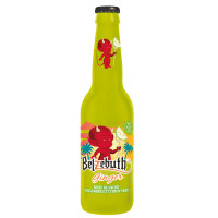Photographie d'une bouteille de bière Belzebuth Ginger 33cl 4.5°