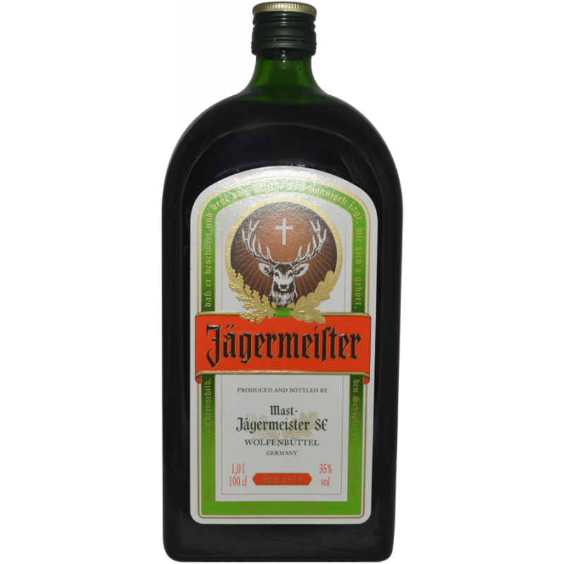 Photographie d'une bouteille de Jagermeister