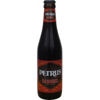 Photographie d'une bouteille de bière Petrus Dubbel 33cl