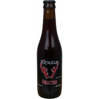 Photographie d'une bouteille de bière Lupulus Fructus 33cl