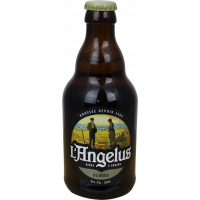 Photographie d'une bouteille de bière L'Angelus Blonde 33cl