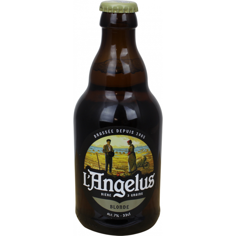 L'Angelus Blonde 33cl  Le meilleur de la bière en bouteilles