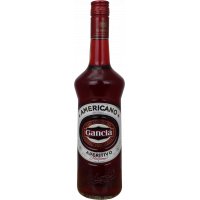 Photographie d'une bouteille de Américano Gancia Rouge