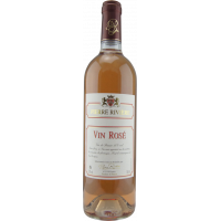 Photographie d'une bouteille de vin rosé Pierre Rivière