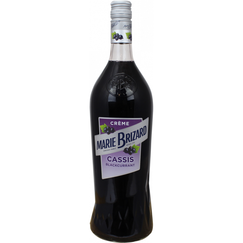 Crème de Cassis Marie Brizard  Alcools fins et spiritueux de quali