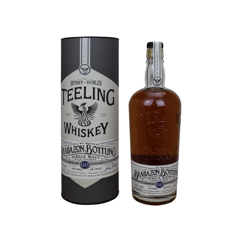 Photographie d'une bouteille de Whisky Teeling Brabazon Bottling Cask 2