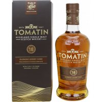 Photographie d'une bouteille de Whisky Tomatin 18ans Oloroso Sherry Cask