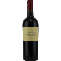 Photographie d'une bouteille de vin rouge les charmes dompierre