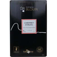 Photographie d'une bouteille de vin rosé CABERNET D'ANJOU BLOUIN BIB