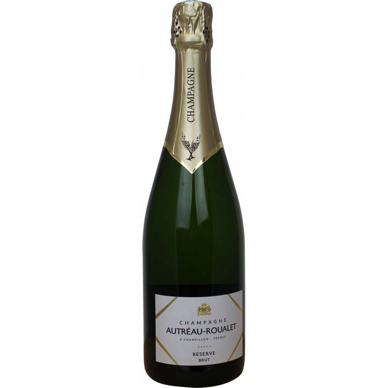 Photographie d'une bouteille de Champagne Autréau Roualet Brut Réserve 7