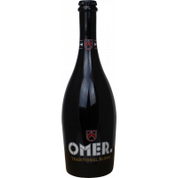 Photographie d'une bouteille de bière Omer Traditional Blond 75cl