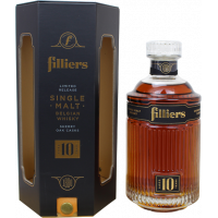 Photographie d'une bouteille de Whisky Filliers 10 ans