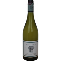 Photographie d'une bouteille de vin blanc terret blanc villa blanche igp blanc 2021 75 cl