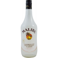 Photographie d'une bouteille de Liqueur Malibu Coco