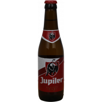 Photographie d'une bouteille de bière Jupiler 33cl