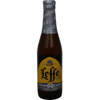 Photographie d'une bouteille de bière Leffe Blonde 0.0 33cl