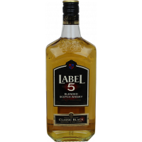 Photographie d'une bouteille de LABEL 5 70 CL