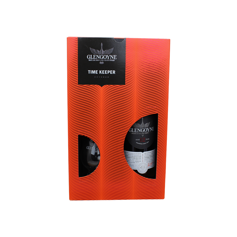 Photographie d'une bouteille de Coffret Whisky Glengoyne 12 ans