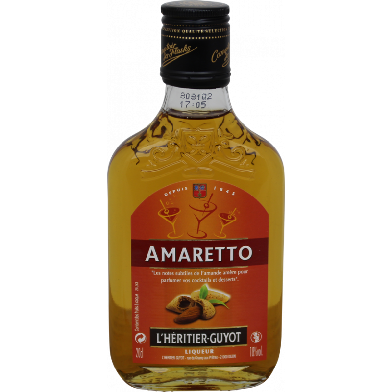Amaretto Héritier Guyot | Alcools fins et spiritueux de qualité sup