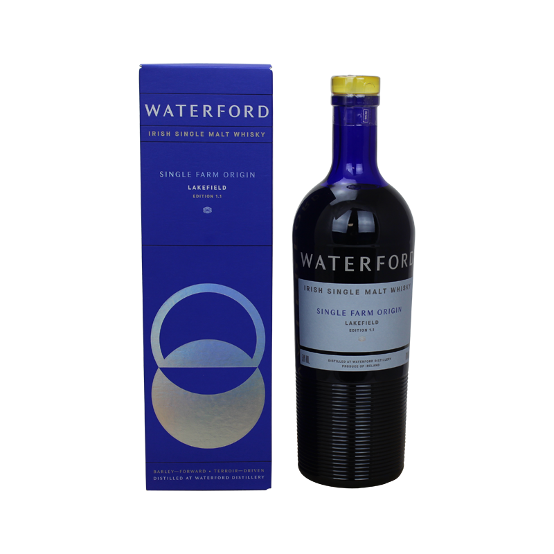 Photographie d'une bouteille de Whisky Waterford Lakefield Edition 1.1