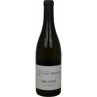 Photographie d'une bouteille de vin blanc Viré-Clessé Luzy-Macarez Rive Dorée AOP