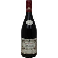 Photographie d'une bouteille de vin rouge pommard petits epenots s.manuel bio aoc rouge 2018 75 cl