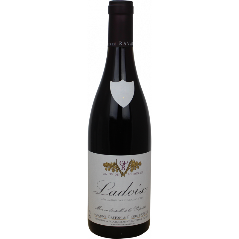 Photographie d'une bouteille de vin rouge LADOIX DOMAINE G&P RAVAUT