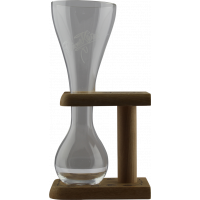 Verre Kwak + Support Bois...