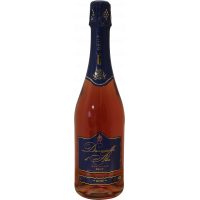 Photographie d'une bouteille de damoiselle d'ales brut rose 75 cl