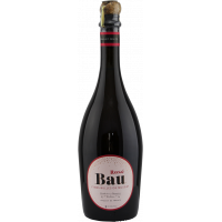 Photographie d'une bouteille de Bau Rosé Frizzant de Muscat 75 cl