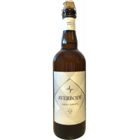 Photographie d'une bouteille de bière Averbode Blonde 75cl