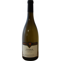 Photographie d'une bouteille de vin blanc Chablis Vieilles Vignes Domaine de l'érable AOC