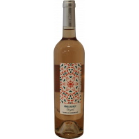 Photographie d'une bouteille de vin rosé l'esprit mas de rey terre de camargue igp rose 75 cl