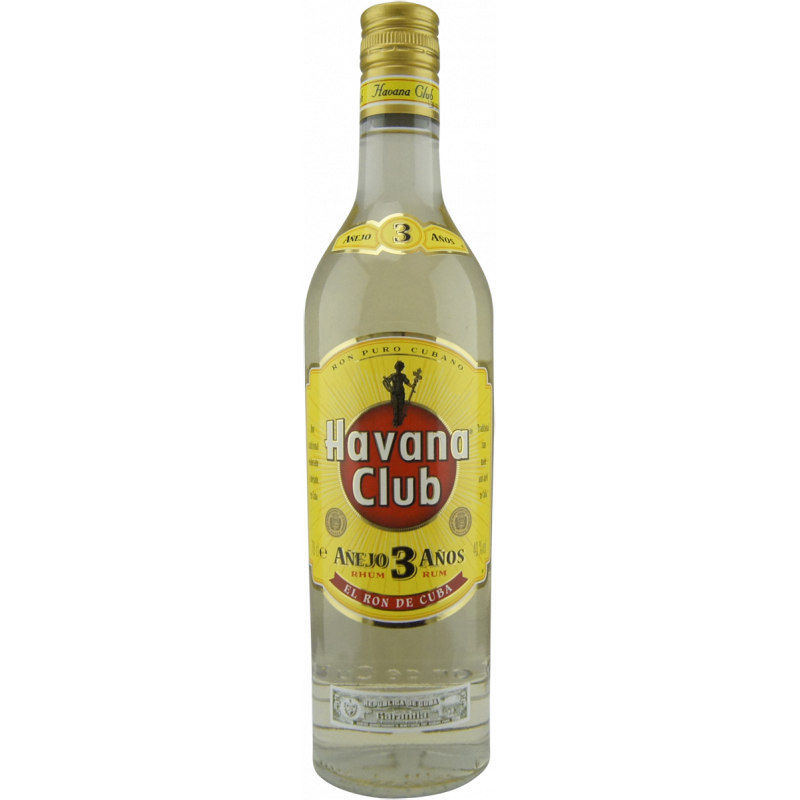 RHUM HAVANA CLUB 3 ANS