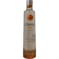 Photographie d'une bouteille de Vodka Ciroc Mango