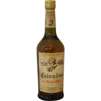 Photographie d'une bouteille de Calvados de Maître Pierre