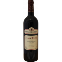 Photographie d'une bouteille de vin rouge Franc Rubis IGP Rouge 75 cl