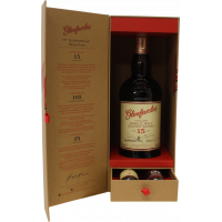 Photographie d'une bouteille de Coffret Whisky Glenfarclas 15 ans