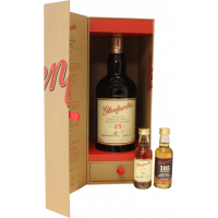 Photographie d'une bouteille de Coffret Whisky Glenfarclas 15 ans