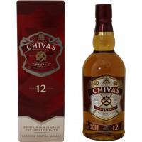 Photographie d'une bouteille de Whisky Chivas Regal 12 ans