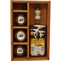 Photographie d'une bouteille de Coffret Pastis 12/12 Pétanque