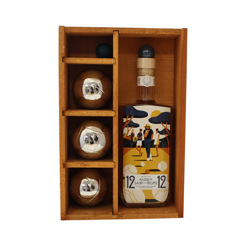 Coffret L'Apéro pastis et pétanque: Collectif: 9782263181412