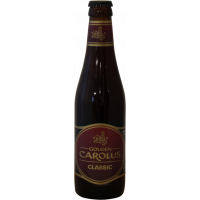 Photographie d'une bouteille de bière Gouden Carolus Classic 33 cl