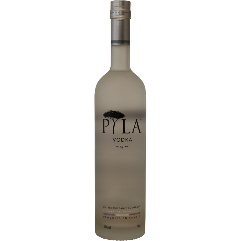 Photographie d'une bouteille de Vodka Pyla Classic
